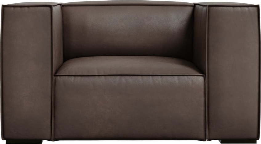 Hnědé kožené křeslo Madame – Windsor & Co Sofas Windsor & Co Sofas