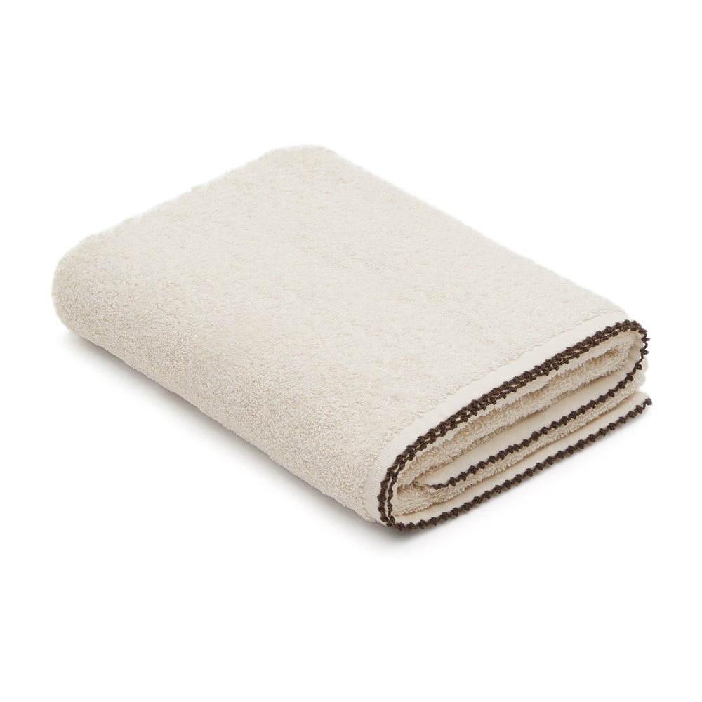 Béžový froté bavlněný ručník 30x50 cm Sinami – Kave Home Kave Home