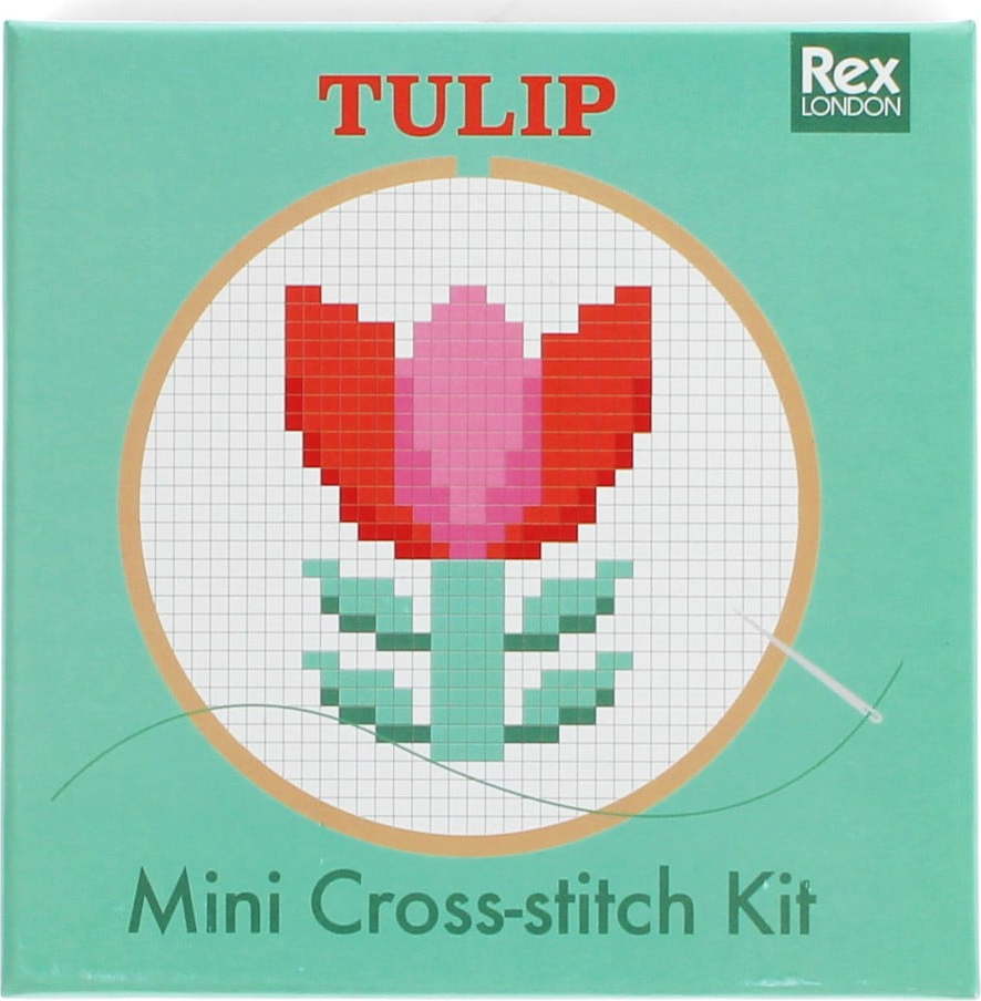 Kreativní sada Cross-stitch Kit Tulip – Rex London Rex London