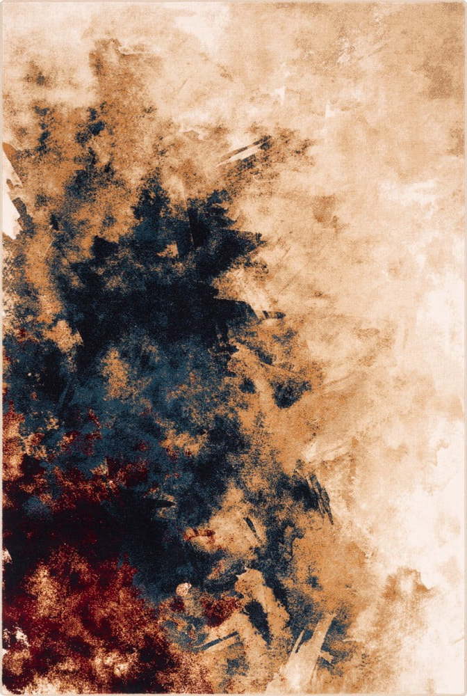 Vlněný koberec 160x240 cm Burst dark beige – Agnella Agnella