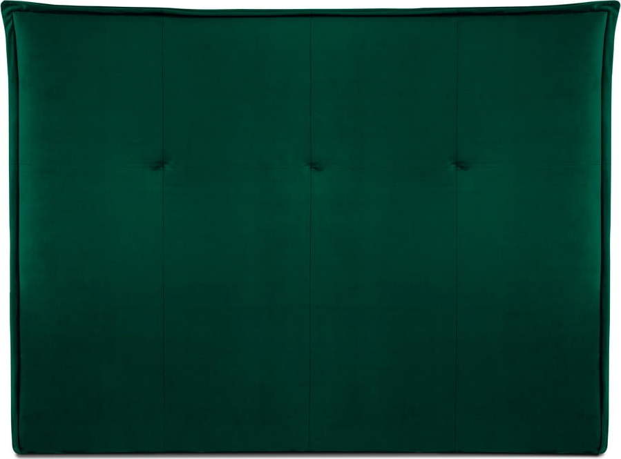 Tmavě zelené čelo postele 200x120 cm Monica – Milo Casa Milo Casa